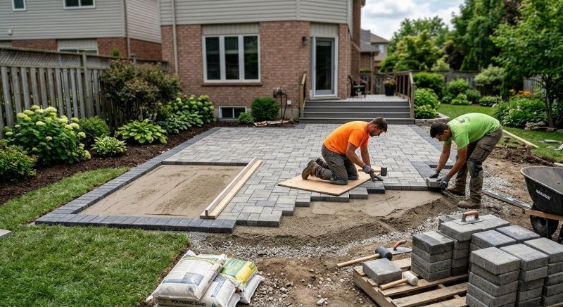 Paver Patio Construction in Boston, MA