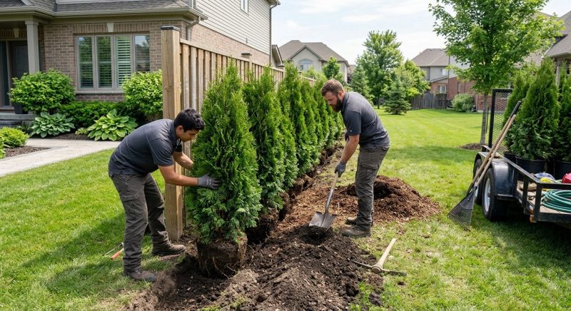 Bush Installation in Ventura County, CA