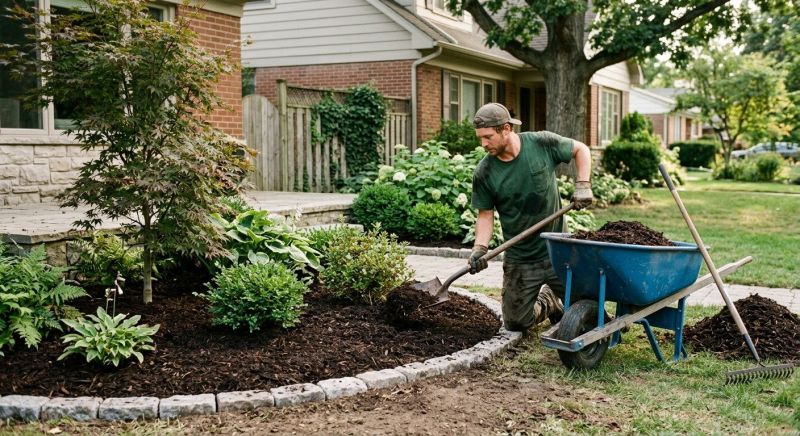 Garden Mulch Installation in Honolulu, HI