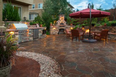 Pool Patio Landscaping in Ventura County, CA