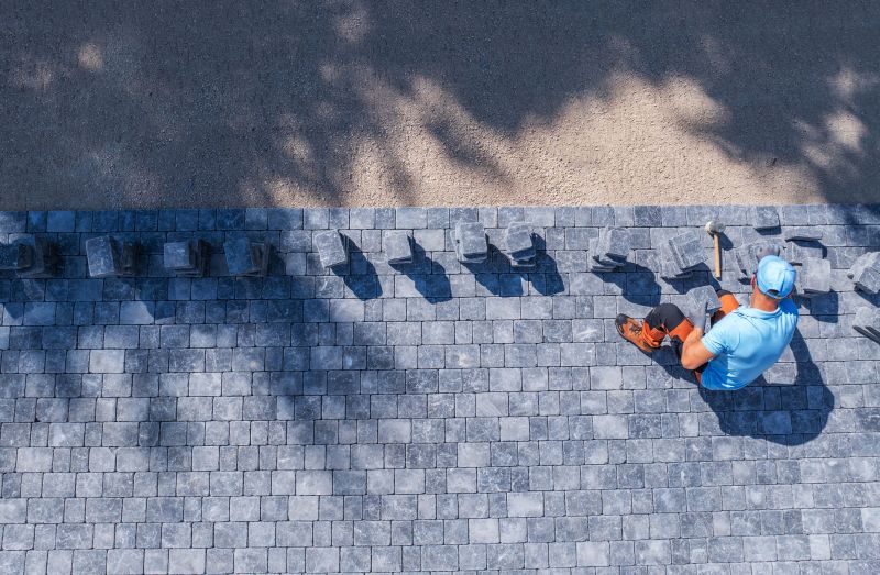 Sidewalk Pavers Installation in Boston, MA