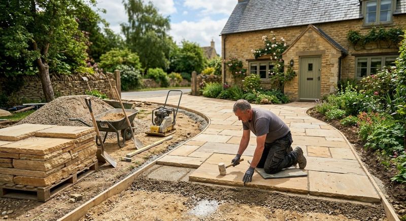 Stone Driveway Construction in Ogden, UT